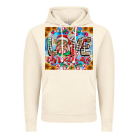 Vintage Artic Love Christmas highland cow Vintage Hoodie - CowhideDigitalArt