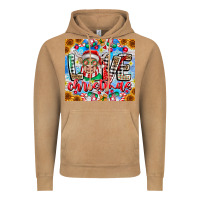 Vintage Camel Love Christmas highland cow Vintage Hoodie - CowhideDigitalArt