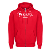 Red vee jay records Zipper Hoodie - artisFamous