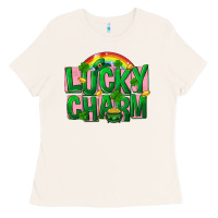 Bone St. Patrick's Day lucky charm Ladies Tee - FaDigitalArtStudio