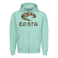 Seafoam costa del mar Zipper Hoodie - artisFamous
