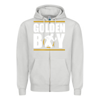 Dove Grey Mexican professional boxer Zipper Hoodie - artisFamous
