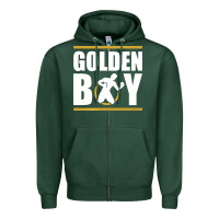 Sports Green Mexican professional boxer Zipper Hoodie - artisFamous