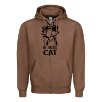 Chestnut fat freddys cat Zipper Hoodie - artisFamous