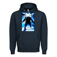 Navy carpenters the thing Zipper Hoodie - artisFamous