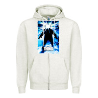 Oatmeal Heather carpenters the thing Zipper Hoodie - artisFamous