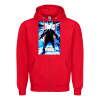 Red carpenters the thing Zipper Hoodie - artisFamous