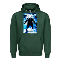 Sports Green carpenters the thing Zipper Hoodie - artisFamous
