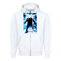 White carpenters the thing Zipper Hoodie - artisFamous