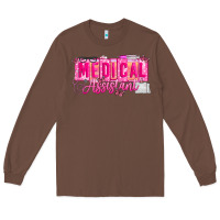 Chestnut valentine medical assistant Long Sleeve Tee - CowhideDigitalArt