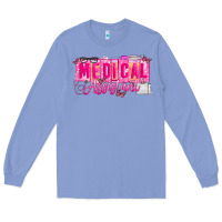 Colony Blue valentine medical assistant Long Sleeve Tee - CowhideDigitalArt
