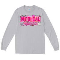 Moon Dust valentine medical assistant Long Sleeve Tee - CowhideDigitalArt