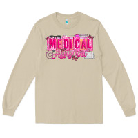 Mushroom valentine medical assistant Long Sleeve Tee - CowhideDigitalArt