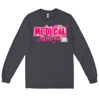 Smoke valentine medical assistant Long Sleeve Tee - CowhideDigitalArt