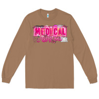 Toasted Coconut valentine medical assistant Long Sleeve Tee - CowhideDigitalArt
