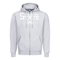 Heather Grey mississippi state champs Zipper Hoodie - artisFamous