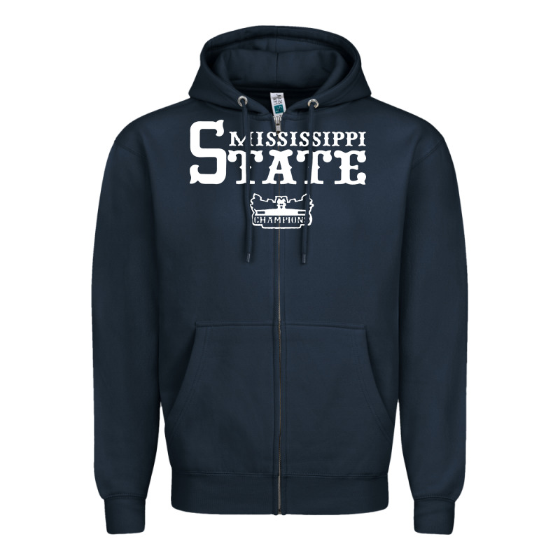 Mississippi State Champs Zipper Hoodie by artisFamous | Teevron