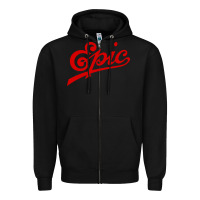 Black epic records Zipper Hoodie - artisFamous