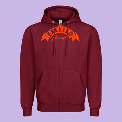 Excello Records Zipper Hoodie Designed By Artisfamous