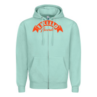 Seafoam excello records Zipper Hoodie - artisFamous