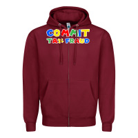Burgundy commit tax fraud Zipper Hoodie - artisFamous