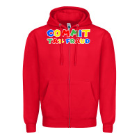 Red commit tax fraud Zipper Hoodie - artisFamous