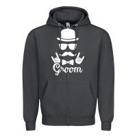 Groom Bachelor Party Zipper Hoodie | Teevron