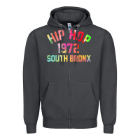 Smoke hip hop 1972 south bronx Zipper Hoodie - artisFamous