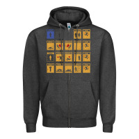 Charcoal Heather friday, i'm in love! Zipper Hoodie - artisFamous