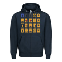 Navy friday, i'm in love! Zipper Hoodie - artisFamous
