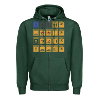 Sports Green friday, i'm in love! Zipper Hoodie - artisFamous