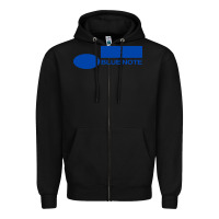 Black blue note records Zipper Hoodie - artisFamous