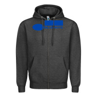 Charcoal Heather blue note records Zipper Hoodie - artisFamous