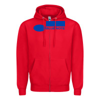 Red blue note records Zipper Hoodie - artisFamous