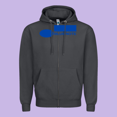 Blue Note Records Zipper Hoodie Designed By Artisfamous