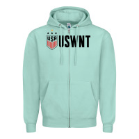 Seafoam uswnt Zipper Hoodie - artisFamous