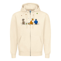 Sandshell do a barrel roll! Zipper Hoodie - artisFamous