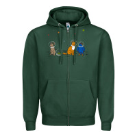 Sports Green do a barrel roll! Zipper Hoodie - artisFamous
