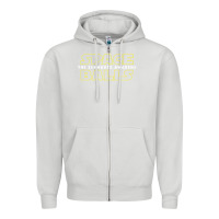 Dove Grey spaceballs the schwartz awakens Zipper Hoodie - artisFamous