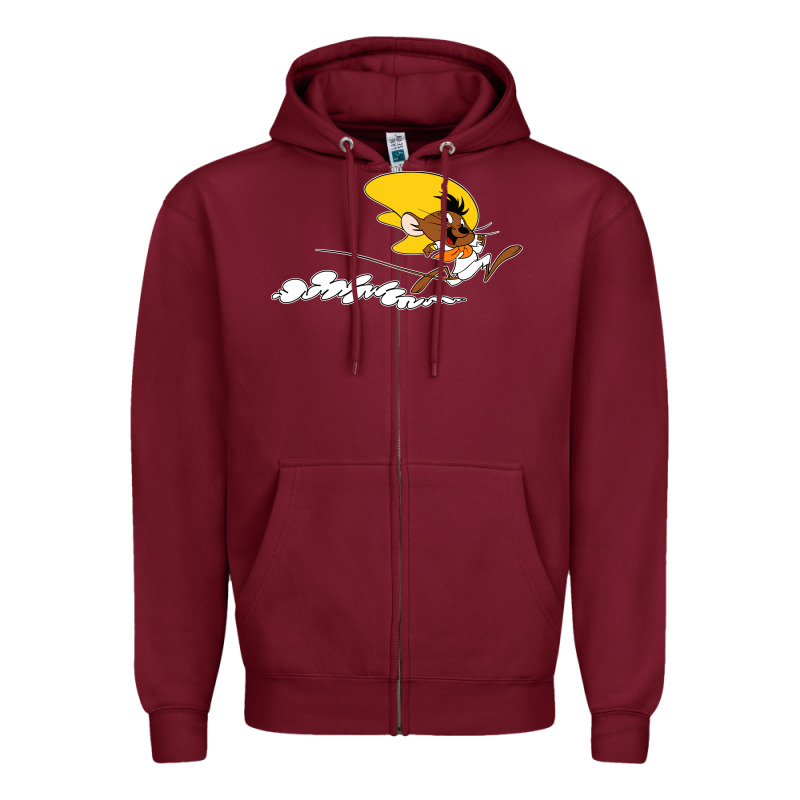 Speedy Gonzales V Taz Bugs Bunny Mexico Zipper Hoodie by artisFamous | Teevron