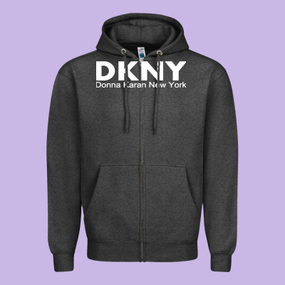 Dknys Zipper Hoodie Designed By Artisfamous