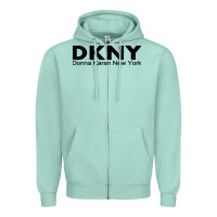 Seafoam dknys Zipper Hoodie - artisFamous