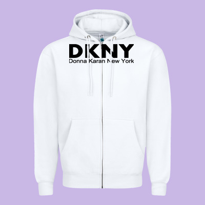 Dknys Zipper Hoodie Designed By Artisfamous