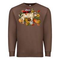 Chestnut Fall charolais bull Premium Sweatshirt - RanaPortraitStore