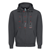Smoke animals i can kill with my bare hands Zipper Hoodie - artisFamous