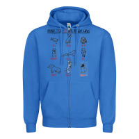 True Royal animals i can kill with my bare hands Zipper Hoodie - artisFamous