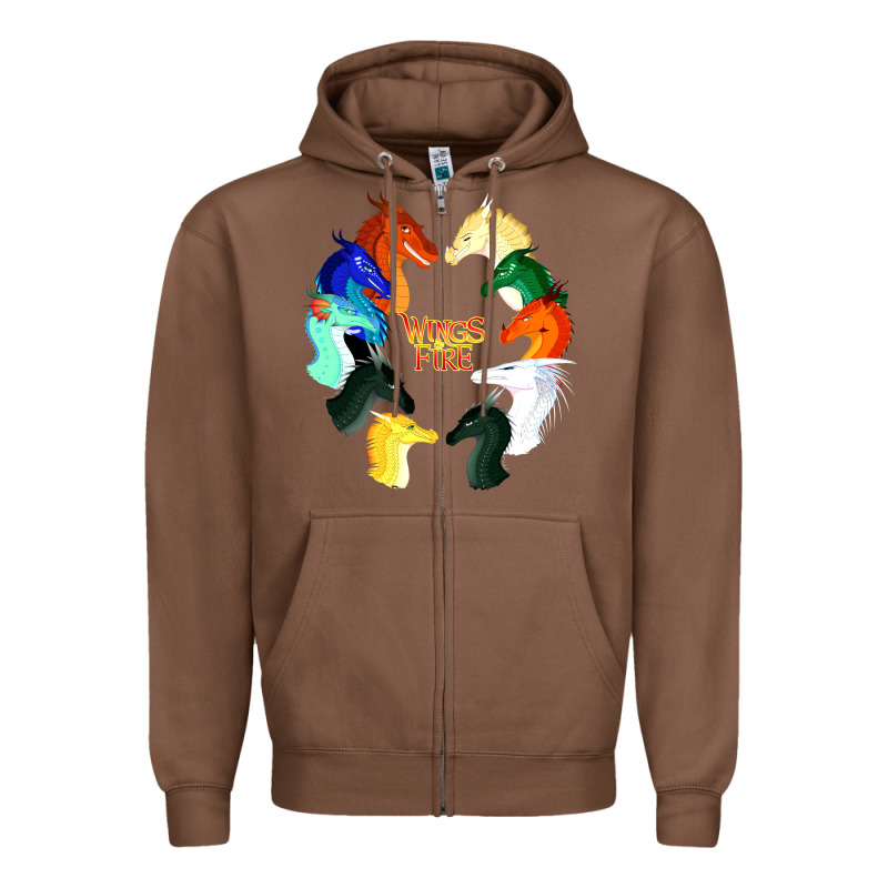 Wings Of Fire Zipper Hoodie by artisFamous | Teevron