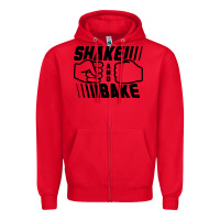 Red shake and bake Zipper Hoodie - artisFamous