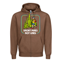 Chestnut snort pines not lines funny boy going to school vintage Zipper Hoodie - artisFamous