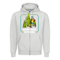 Dove Grey snort pines not lines funny boy going to school vintage Zipper Hoodie - artisFamous
